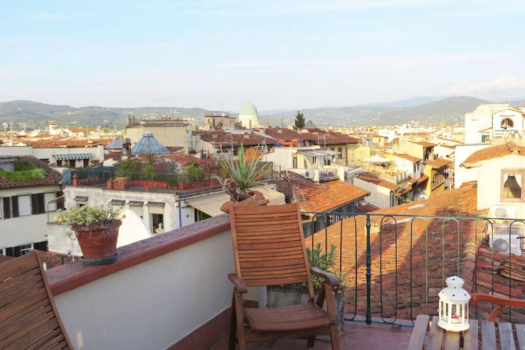 Apartamento Oriuolo - Terrace With View Florencia Exterior foto